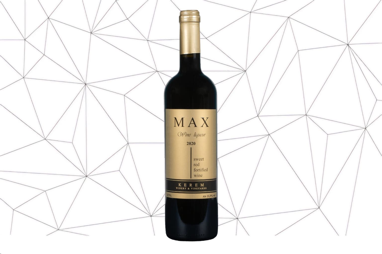 Wine liqueur Max made by Kerem Winery